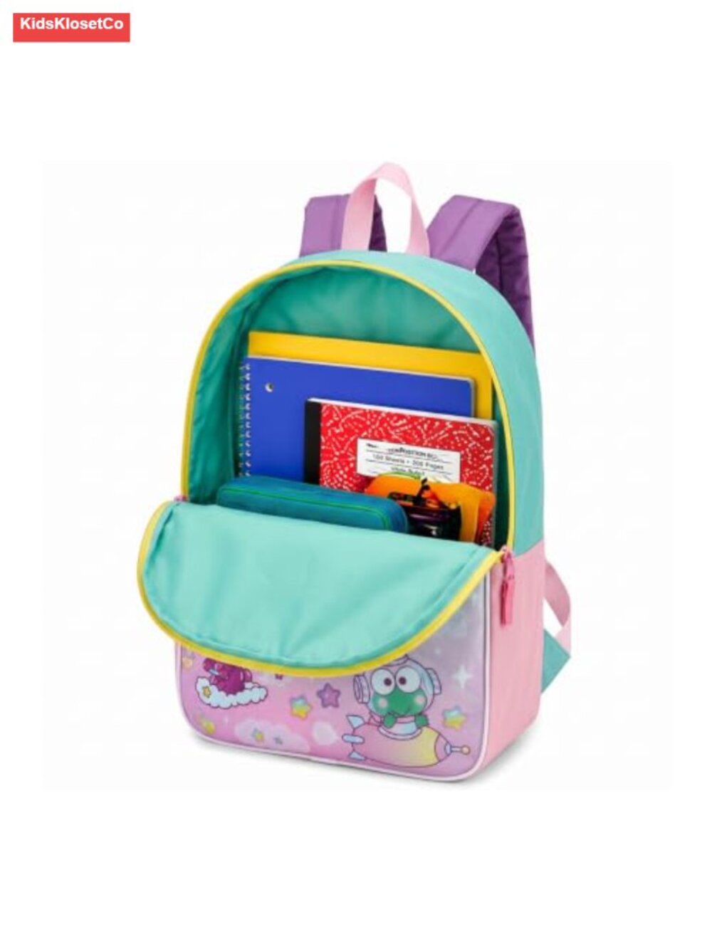 Hello Kitty Kids Backpack 15" Adjustable Padded Straps, Roomy Storage, Licensed - Picture 3 of 6